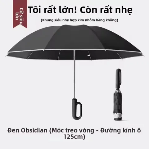 Ô gấp ngược tự động kích thước lớn chống gió mạnh bền chắc dùng được cả nắng lẫn mưa, ô tự động, chống tia UV