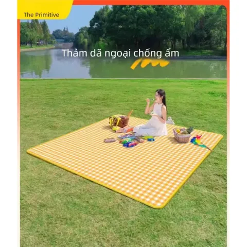 Thảm picnic, thảm ngoài trời 5 lớp, thảm đa năng cách nhiệt chống nước