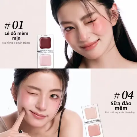 LITTLE ONDINE | Màu Môi & Má Hồng Đa Năng có Highlight