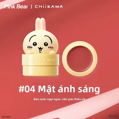 Pink Bear × Chiikawa| Má Hồng dạng kem màu 04