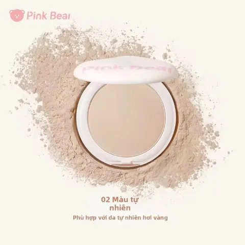 Pink Bear | Phấn Nén, Phấn phủ Kiểm Soát Dầu Pink Bear