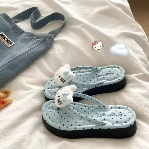 Dép Kitty Nữ Siêu Êm, Dép Quai Ngang Đi Trong Nhà Chống Trượt - Mua Combo Giá Cực Hờ