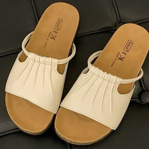 Dép Nữ Quai Ngang Thời Trang Phối Quai Sau – Dép Nữ Đi Êm Chân Phong Cách Thanh Lịch ( Full Box )