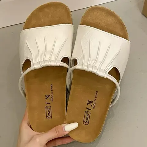 Dép Nữ Quai Ngang Thời Trang Phối Quai Sau – Dép Nữ Đi Êm Chân Phong Cách Thanh Lịch ( Full Box )