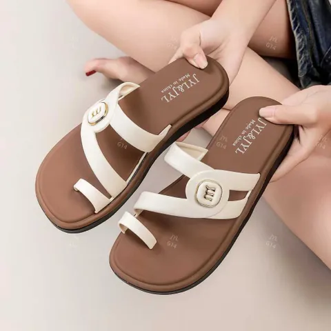 Dép Nữ Kẹp Ngón Quai Chéo Dép Quai Kẹp Đế Mềm Êm Chân Chống Trượt Đi Chơi Đi Biển Hot Trend