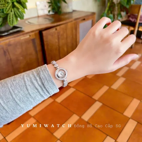 Đồng Hồ Nữ ROCROWN Đá Pha Lê, Thiết Kế Lắc Tay Tạo Cảm Giác Mềm Mại, Điều Đà Sang Trọng, Tặng Kèm Hộp Cao Cấp