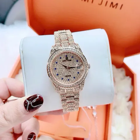 CAM KẾT CHÍNH HÃNG_Đồng hồ nữ JIMI JIMI đá pha lê siêu sáng FULLBOX