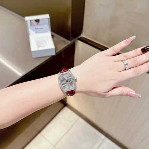 Đồng Hồ Nữ RIVERO CHÍNH HÃNG, Thiết Kế Sang Trọng, Đính Đá Full Mặt Tinh Tế, Tặng Kèm Box Cao Cấp