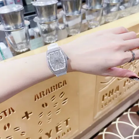 Đồng hồ Nữ FF đính đá sang chảnh, FULLBOX