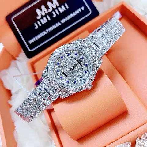 CAM KẾT CHÍNH HÃNG_Đồng hồ nữ JIMI JIMI đá pha lê siêu sáng FULLBOX