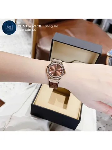 [YUMI WATCH 𝟐] Đồng hồ cặp nam nữ AKAP dây cao su non cao cấp KHÔNG BOX