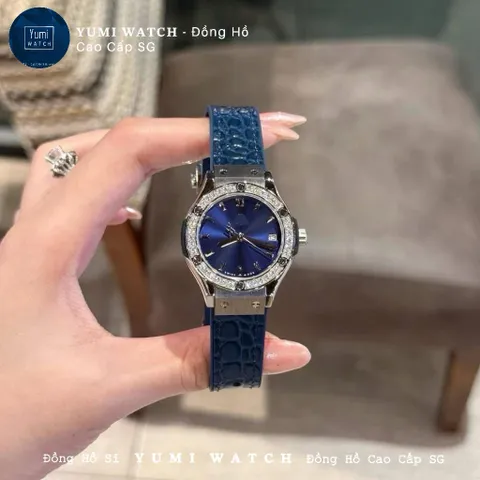 [ YUMI WATCH 𝟐 ] Đồng hồ nữ AKAP dây cao su thời trang sang trọng fullbox