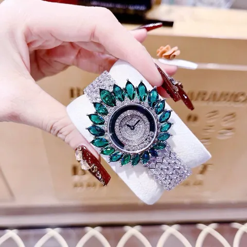[CAO CẤP] Đồng Hồ Nữ ROYAL HOA TUYẾT ĐÁ PHA LÊ FULLBOX CAO CẤP