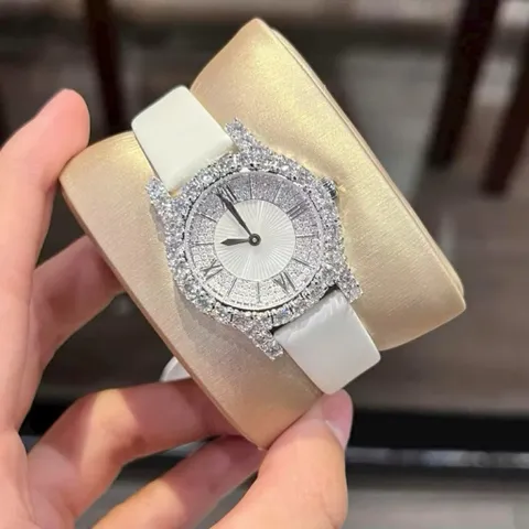 Đồng hồ nữ CO full đá pha lê sáng tay cao cấp, Fullbox