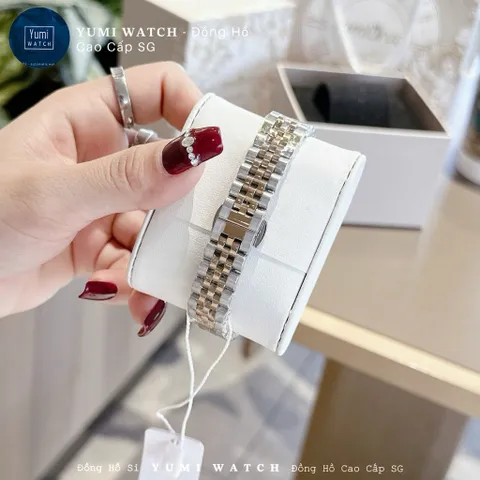 CHÍNH HÃNG Đồng Hồ Nữ YUMI COLOVER Dây Thép Không Gỉ Cao Cấp Fullbox