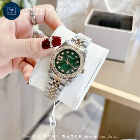 CHÍNH HÃNG Đồng Hồ Nữ YUMI COLOVER Dây Thép Không Gỉ Cao Cấp Fullbox