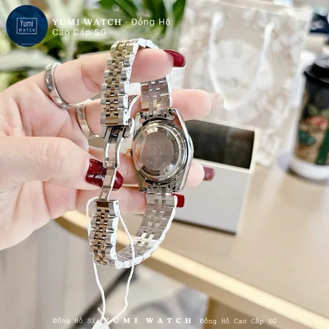 CHÍNH HÃNG Đồng Hồ Nữ YUMI COLOVER Dây Thép Không Gỉ Cao Cấp Fullbox