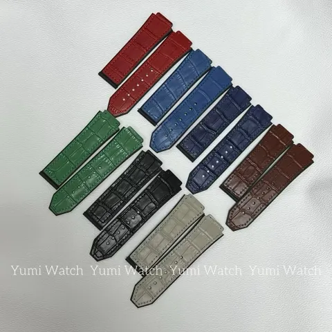 Bộ dây thay thế cho đồng hồ BLL , Dây Cao Su + Phủ Da , Dây Loại 1 CAO CẤP