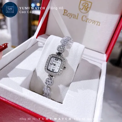 [ Yumi Store ] Đồng Hồ Nữ Đá Pha Lê Siêu Sáng, CAO CẤP FULLBOX SANG TRỌNG
