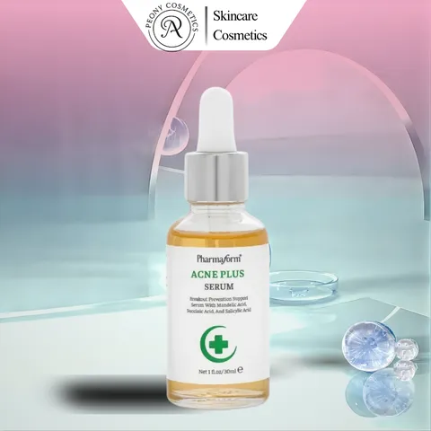 Pharmaform Acne Plus Serum hỗ trợ giảm tình trạng mụn và bã nhờn hăm sóc da mụn hiệu quả.