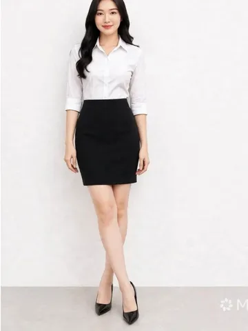 Chân Váy Thun Cao Cấp Co Giãn 4 Chiều Dài 45cm