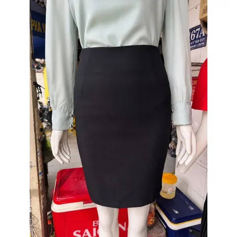 VÁY BÚT CHÌ TUYẾT MƯA VITEX NỮ CÔNG SỞ – LƯNG LIỀN 50CM
