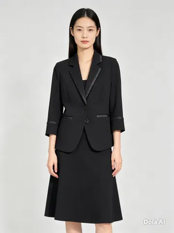 Áo Vest Nữ Công Sở Tuyết Mưa Phối Phi Du Nguyễn – Form Đẹp, May Kĩ, Tay Dài & Tay Lỡ