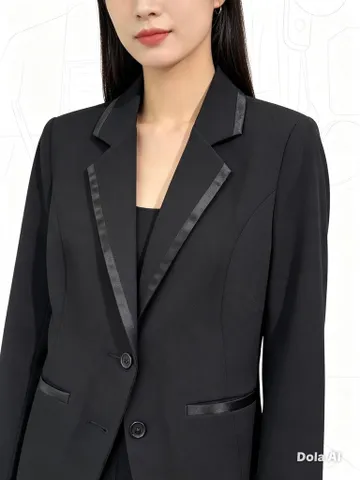 Áo Vest Nữ Công Sở Tuyết Mưa Phối Phi Du Nguyễn – Form Đẹp, May Kĩ, Tay Dài & Tay Lỡ