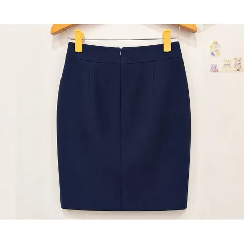 CHÂN VÁY KAKI NỮ DÁNG ÔM DU NGUYỄN CẠP LƯNG 5CM – DÀI 45CM