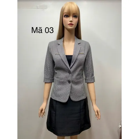 Áo Vest Nữ Nhiều Màu Tay Lỡ Công Sở Thanh Lịch