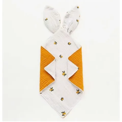 Khăn doudou - Khăn xoa dịu - chất liệu muslin dễ thương, an toàn cho bé