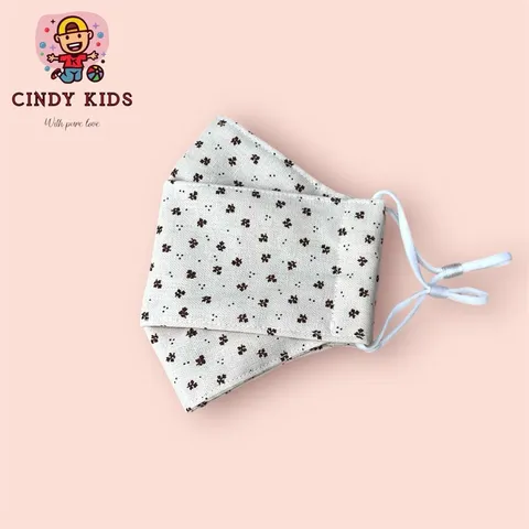 Khẩu trang vải 3D cao cấp kháng khuẩn, chống nắng, chống tia UV cho người lớn