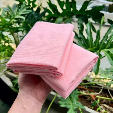 Khăn Xô Muslin 100x70cm – Khăn Cotton Trơn Màu Mềm Mịn, Thấm Hút Tốt, Khăn Đa Năng Gia Đình
