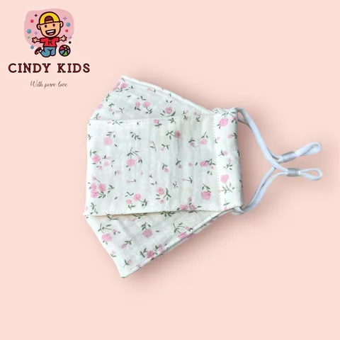 Khẩu trang vải 3D cao cấp kháng khuẩn, chống nắng, chống tia UV cho người lớn