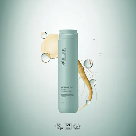 Dầu xả giảm gãy rụng tóc satinique ANTI-HAIR FALL SCALP & HAIR CONDITIONER Mã hàng hóa: 12645