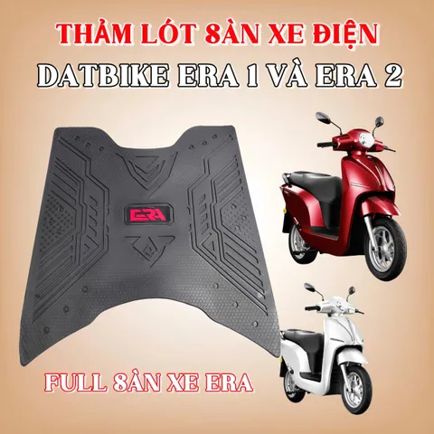 Thảm Lót Sàn Xe Điện Dat Bike Era 1 & Era 2  - Cao su dày dặn dẻo dai chuẩn phôm xe