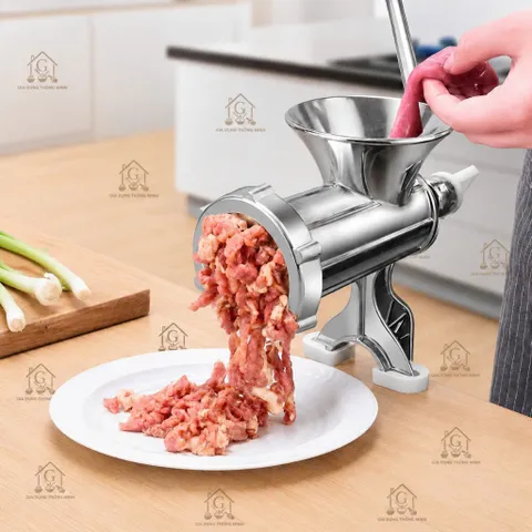 Máy Xay Quay Tay Xay Thịt - Cua - Cá, Đùn Xúc Xích, Xay Tất Cả Các Loại Thực Phẩm Sắc Bén Tiện Dụng Cho Nhà Bếp