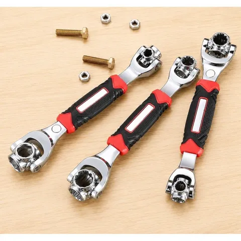 Cờ Lê Đa Năng 48 Đầu Xoay 360 Độ , Tay Cầm Chống Trượt - Dụng Cụ Vặn Bu Lông Ốc Vít Đa Năng Tiện Lợi Nhỏ Gọn