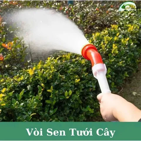 Đầu phun tưới cây 1000 lỗ phân tán nước đều, tưới nhẹ nhàng cho rau hoa chuyên dùng tưới cây