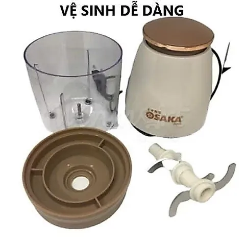 Máy Xay Thịt OSAKA Nắp Đồng Nhỏ Gọn, Mạnh Mẽ-Máy Xay Sinh Tố Nhỏ Gọn Tiện Lợi