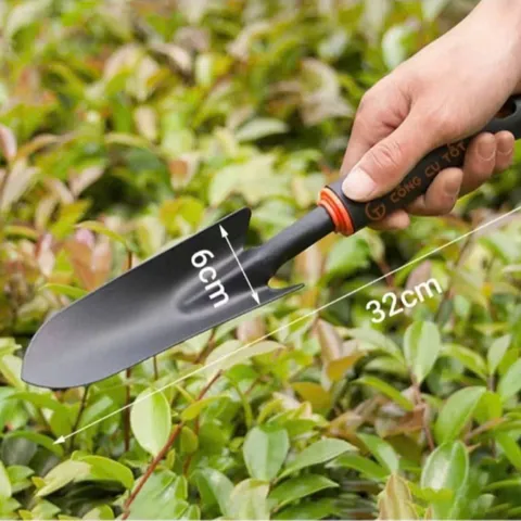Bộ 4 món dụng cụ làm vườn tay cầm bọc cao su chắc chắn tiện lợi