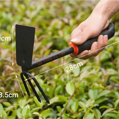 Bộ 4 món dụng cụ làm vườn tay cầm bọc cao su chắc chắn tiện lợi
