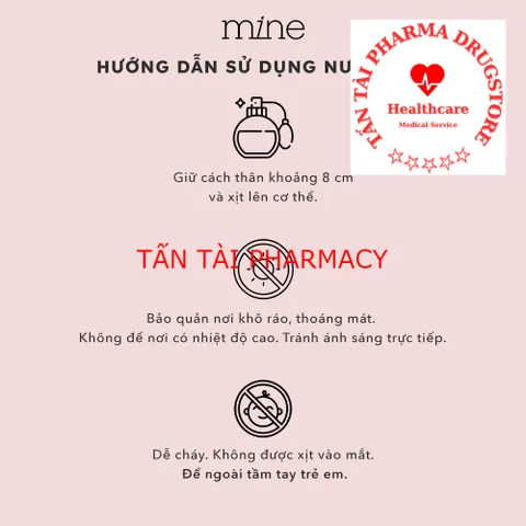 ✅[CHÍNH HÃNG] (MÃ: MPMV9) Nước hoa mine Dear Jo 9ml