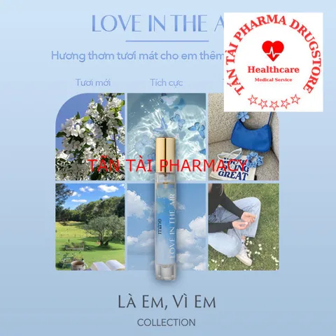 ✅[CHÍNH HÃNG] (MÃ: MPM6NI) Nước hoa mine Love In The Air 9ml