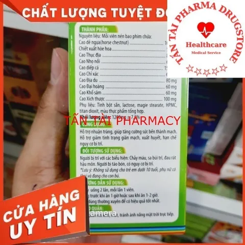 ✅[CHÍNH HÃNG] (MÃ: SPM5K) Qee Tree Kingphar hỗ trợ làm giảm cho người bị bệnh trĩ, tăng sức bền thành mạch ot