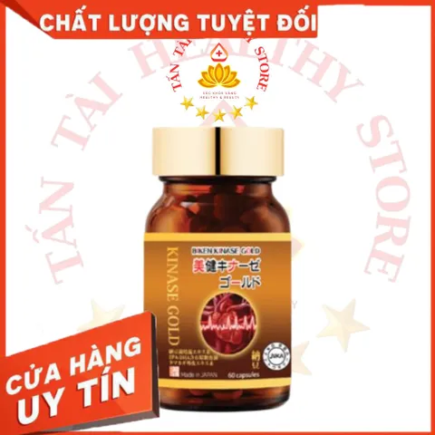 ✅[CHÍNH HÃNG] (MÃ: DP1NA70) BIKEN KINASE GOLD viên uống Hỗ trợ giảm mỡ máu, giảm nguy cơ xơ vữa mạch máu, 60 viên.