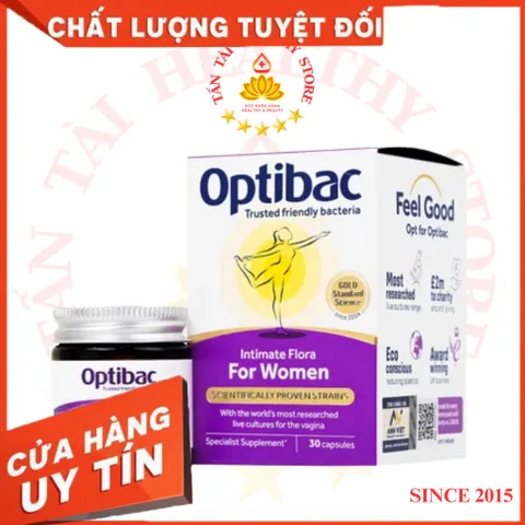 ✅[CHÍNH HÃNG] (MÃ: SP5HA5) Optibac Probiotics For Women - Men Vi Sinh Hỗ Trợ Sức Khỏe Phụ Khoa, Hộp 30 Viên