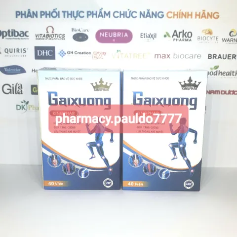 ✅[CHÍNH HÃNG] (MÃ: SP13TH) GAI XƯƠNG  Kingphar Hộp 40 viên -lưu thông khí huyết, hỗ trợ làm giảm triệu chứng đau nhức