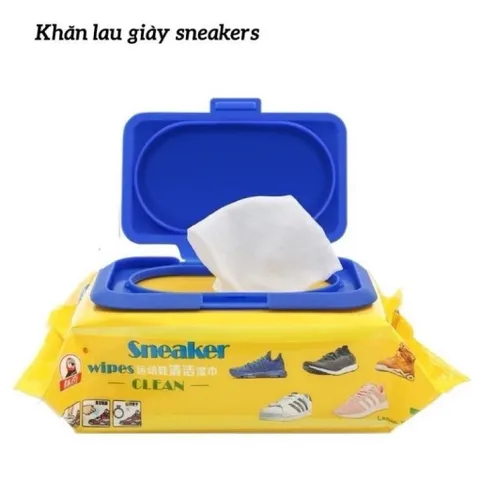 Khăn Ướt Lau Giày 30 Tờ - Làm Sạch Nhanh, Không Cần Rửa Tay