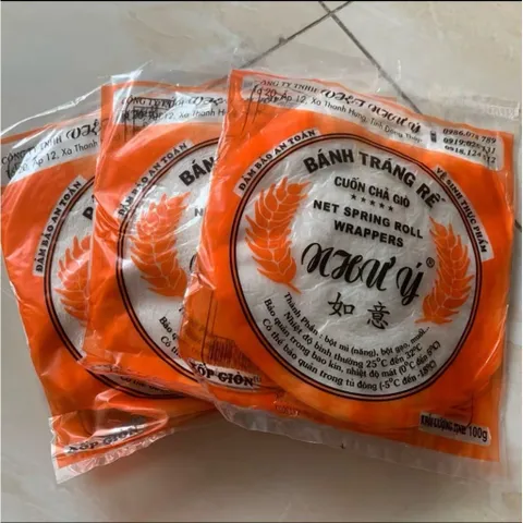 Bánh Tráng Rế Như Ý Cuốn Chả Giò,Cuốn Nem
